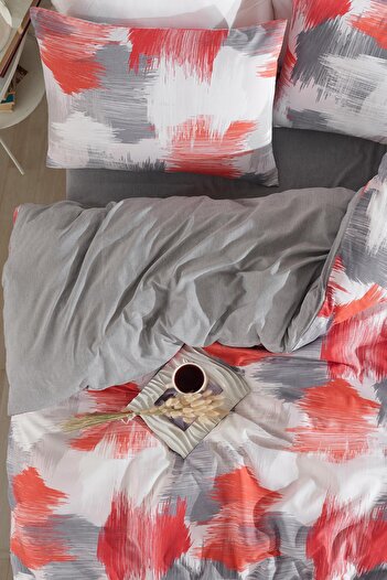 Zeynep Tekstil Double Cotton Duvet Cover and Pillow Set - Without Trouble