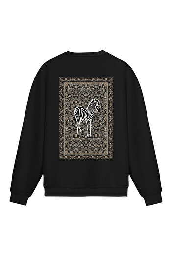 Mounte Bianca Unisex Zebra - Regular Sweatshirt