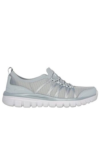 SKECHERS حذاء المشي الرمادي 100692 -رمادي