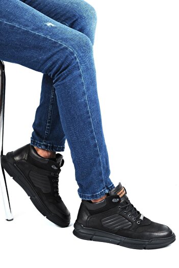 Pierre Cardin 77554 Nubuck 100% δερμάτινες χειμερινές ανδρικές μπότες