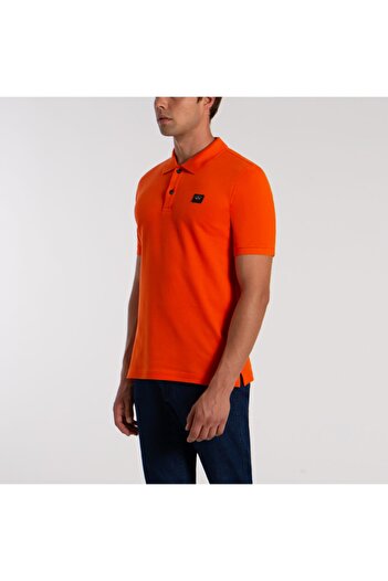 PAUL&SHARK Men's Knitted Polo Shirt C.wCotton