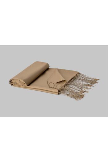 ARMANDA 100% Silk Shawl - Gold