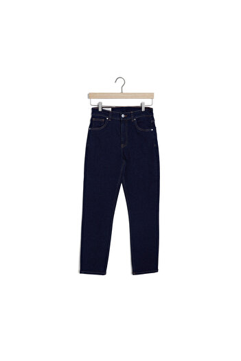 Gant Kadın Lacivert Slim Fit Jean Pantolon