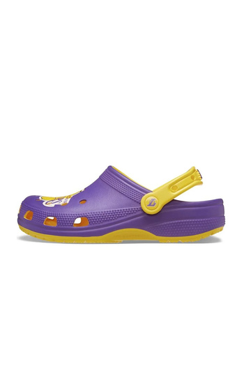 Crocs Nba Los Angeles Lakers Classic Clog Unisex Yellow Slippers