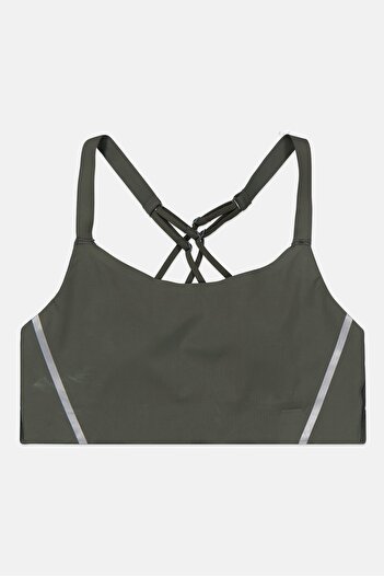Etam Women Padded Bralette, Sage Green