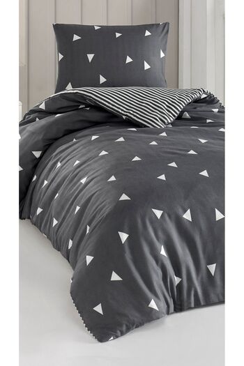 Eponj Home Gray Single Junior Bedding Set