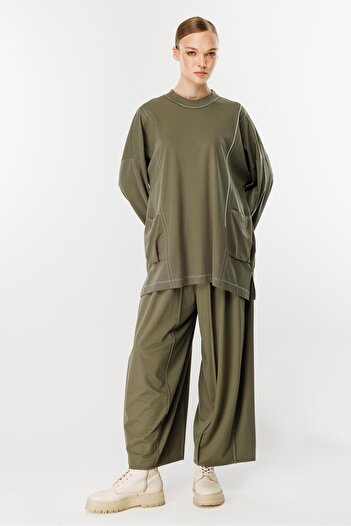 Ghisa Haki - Pocket Detailed Suit Set
