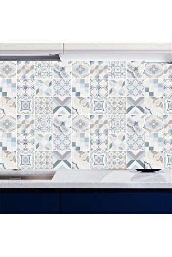 Bigaimaj Mutfak Tezgah Arası Kendinden Yapışkanlı Folyo Kaplama Soft Taş Desen 60cm X 100cm