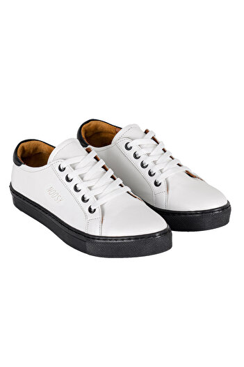 NOOSY Genuine Leather Black Unisex Sneaker