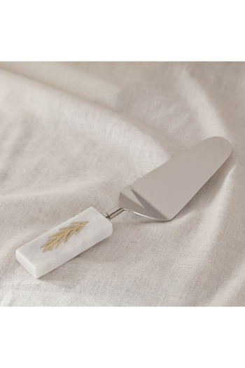 Home Box Bianca Cake Server - 25 cm