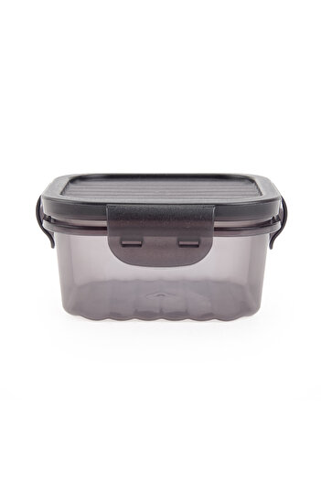 Qlüx Qlux Leak Proof Storage and Transport Container - Gray / Black - 400 ml