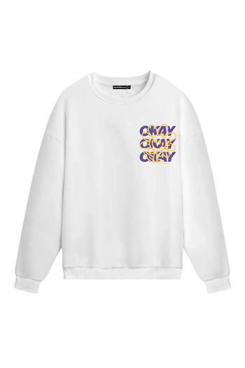 Mounte Bianca Унісекс Okay - Світшот звичайний