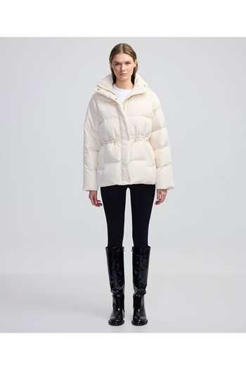 İpekyol Adjustable waist inflatable coat