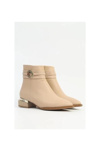 Pierre Cardin Pc-54007 Women's Square Heel Zippered Boots