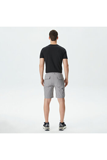 Lacoste Erkek Relaxed Fit Gri Bermuda