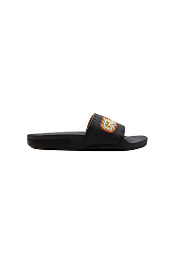 Quiksilver Rivi Wordmark Slide Ii Youth Boys' Black Slippers Boys' Slippers