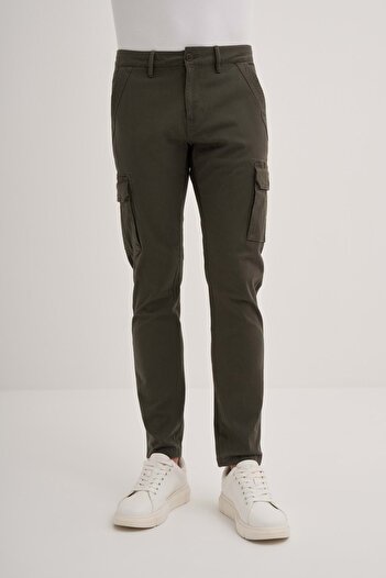 Cazador Caz 0012 Khaki Cargo Pants - 24Kceedt0012 Model