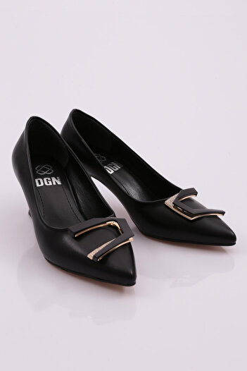 DGN 644 Model Women's Buckle Heeled Shoes