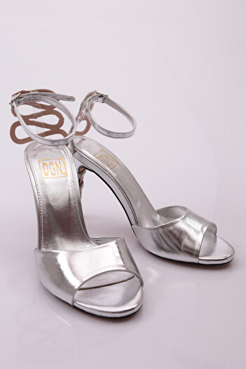 DGN Stone Detailed 3108 Model Women's Heeled Shoes