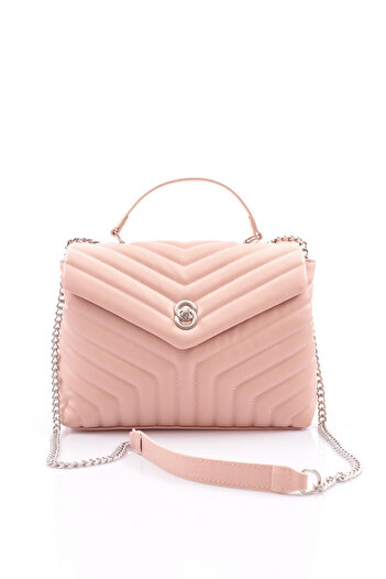 DGN Casual Women's Shoulder and Shoulder Bag - Powder 837934110