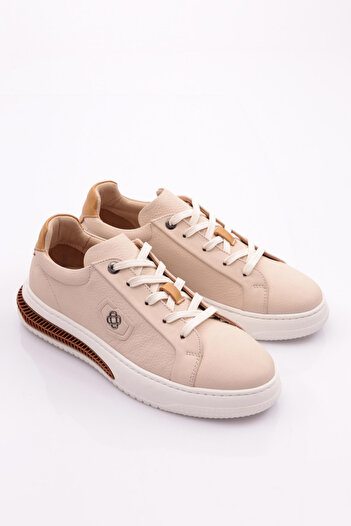 DGN Beige Men's Sneaker Shoes 685103617