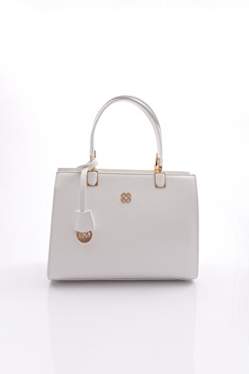 DGN Women's Bag with White Brooch - 6553434