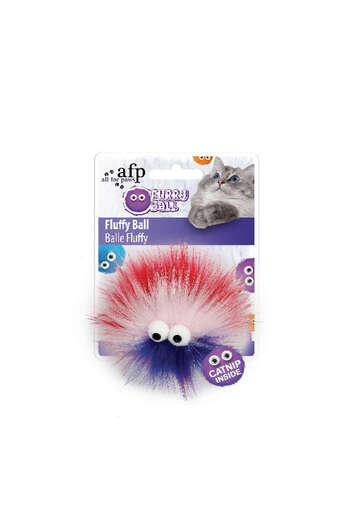 Afp Msa-Shop Furry Ball - Furry Colorful Ball Toy Red