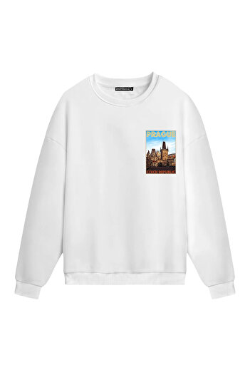 Mounte Bianca Unisex Prague - Κανονικό φούτερ