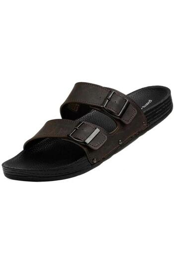 Pierre Cardin Ανδρικές παντόφλες με αγκράφα PC-7241 διπλής ζώνης
