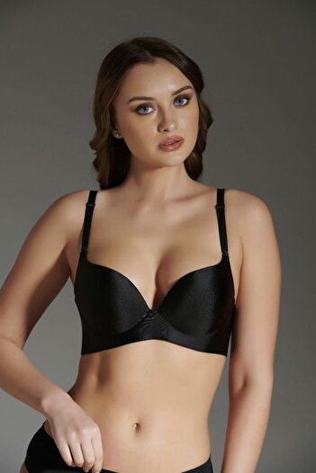 C&City Half Support Laser Soft Cup melltartó C16040 fekete