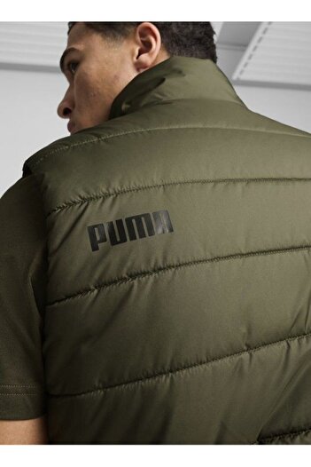 Puma Ess Padded Men's Vest - Dark Green, Model 84893970