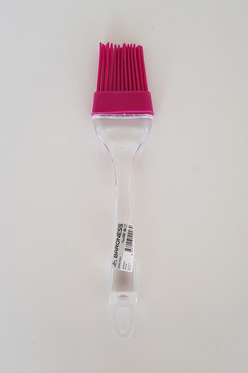 teknotrust Silicone Egg Brush 22 Cm, Light Fuchsia, Sturdy and Convenient, Practical Kitchen Utensil