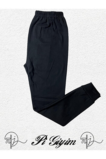 Pi Giyim Men's Winter Pajamas Raised Comfortable Soft Mesh Thick Underwear Sleepwear with Cuffs