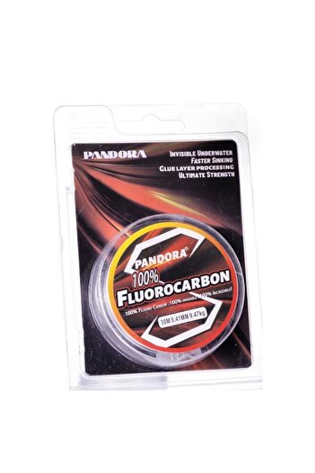 Pandora 100% Fluorocarbon Fishing Line 30mt 0,41mm