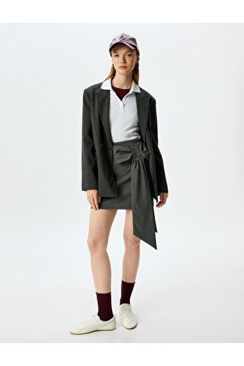 Koton Mini Bow Detailed A-Line Skirt