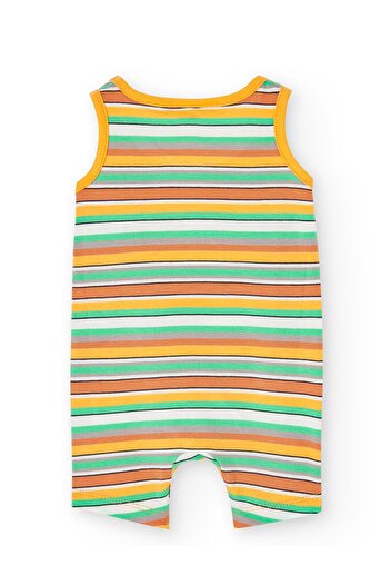 Boboli Men's Newborn Short Overalls