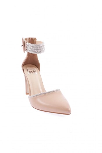 DGN Beige Women's Heeled Shoes - 43133910