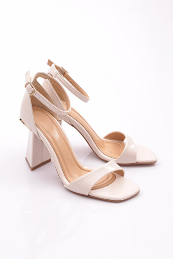 DGN 2443 Model Women's Ankle Laced Evening Dress Heeled Shoes
