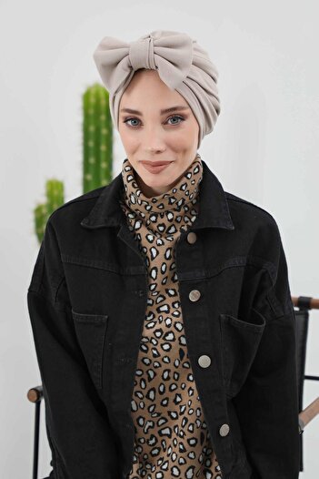 Aisha's Design Зимна шапка с панделка, b-27rb, норка