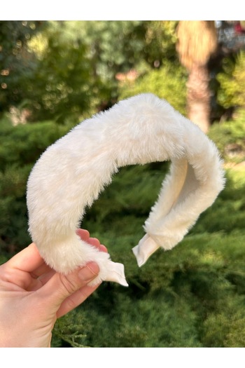 ByMerve Bym400 Plush Knotted Daily Women's Crown Hair Accessory