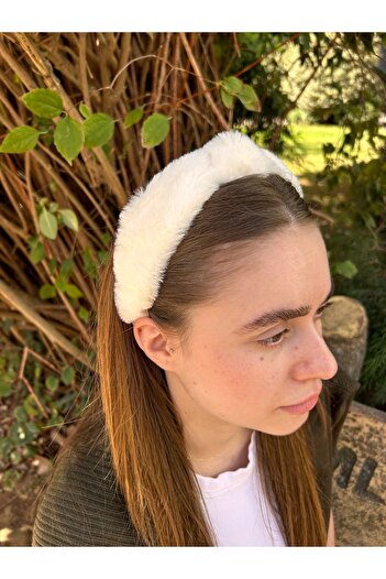 ByMerve Bym400 Plush Knotted Daily Women's Crown Hair Accessory
