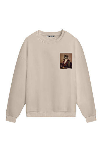 Mounte Bianca Unisex Signor Tabby - Κανονικό φούτερ