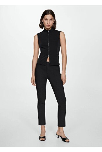 MANGO Woman Cropped skinny pants