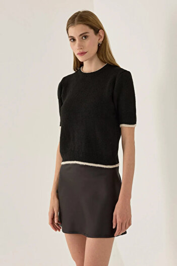Hiccup Contrast Knitwear Sweater