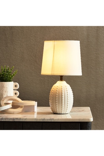 Home Box Caspian Ceramic Table Lamp - 18x18x31 cm