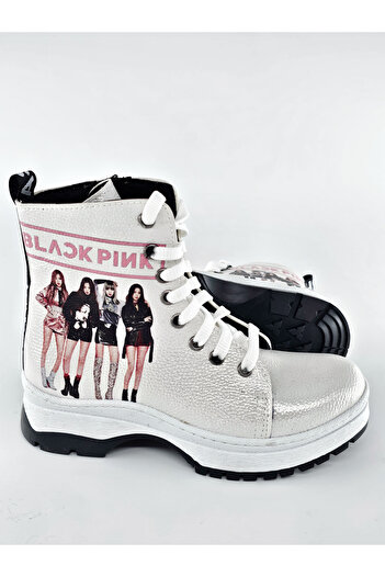 BDKButik Μποτάκια για κορίτσια με στάμπα BlackPink