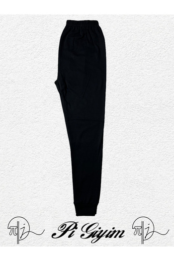 PİERLES Men's Winter Pajamas Raised Comfortable Soft Mesh Thick Underwear Sleepwear with Cuffs