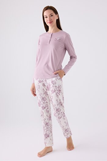 Arnetta Long Sleeve Women's Pajama Set