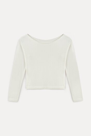 VATKALI Boat Neck Knitwear Sweater