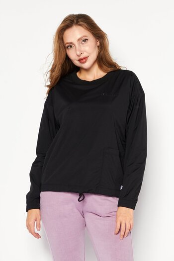Champion Women Sportswear Fit Long Sleeve Training Top, Black